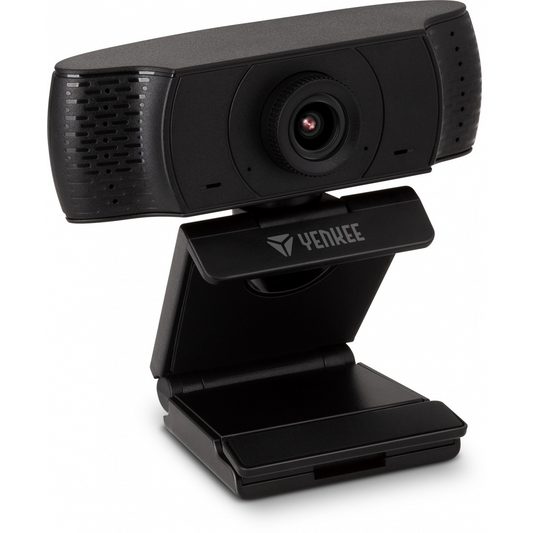 Camera web pentru streaming, Yenkee, Full HD AHOY, 2 Mp, Negru (YMC 100 FULL HD)-0